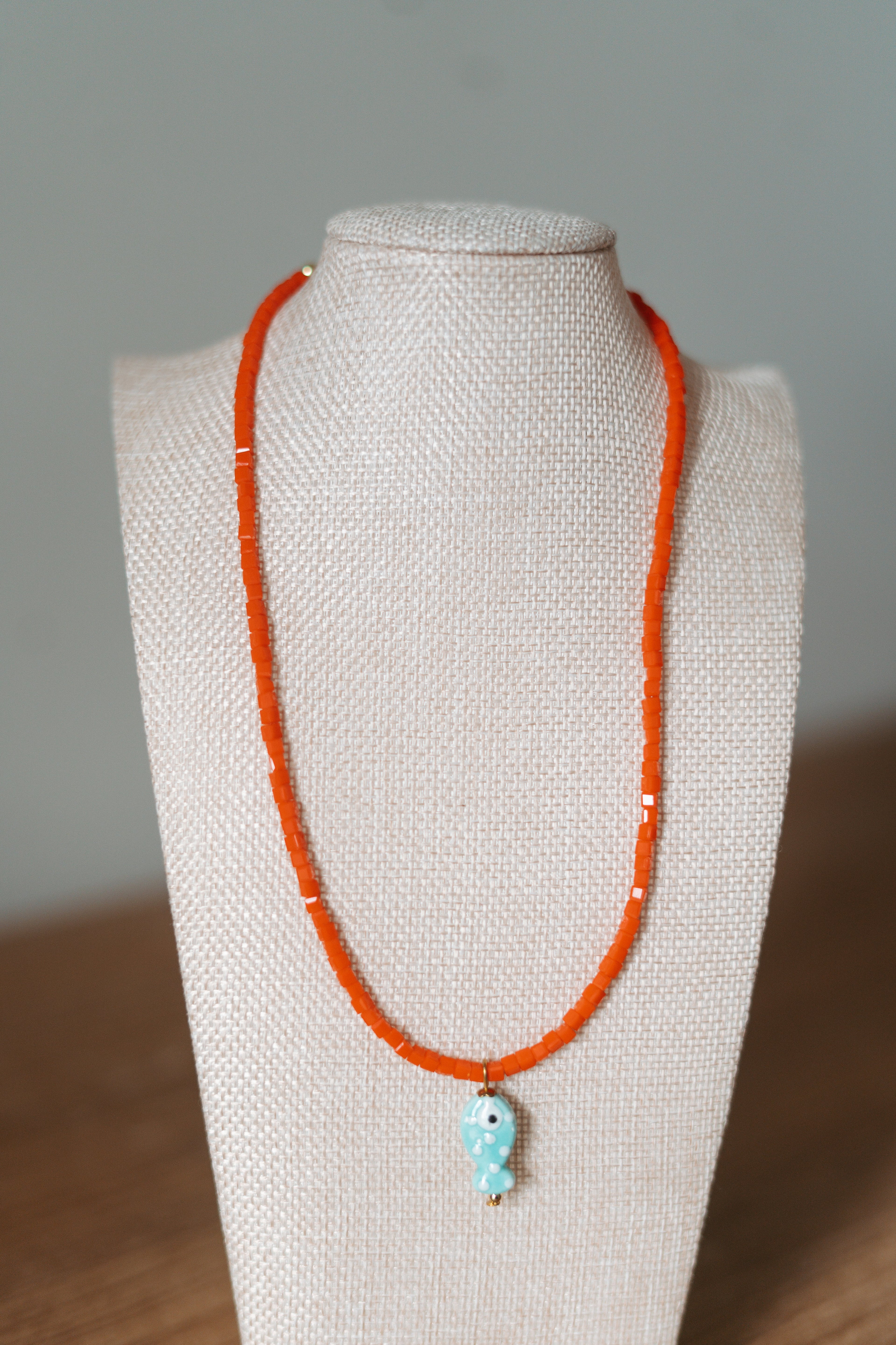 Orange Slice Necklace